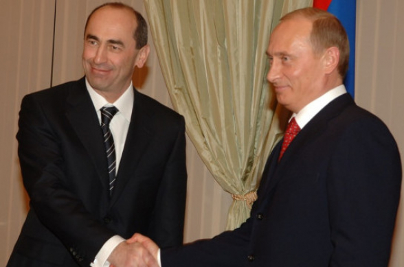 Путин поздравил Кочаряна и провел с ним телефонную беседу