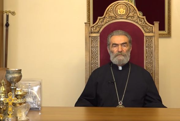 Հայ Առաքելական Եկեղեցու Արցախի թեմի  առաջնորդ Պարգև արքեպիսկոպոս Մարտիրոսյանի կոչը (տեսանյութ)