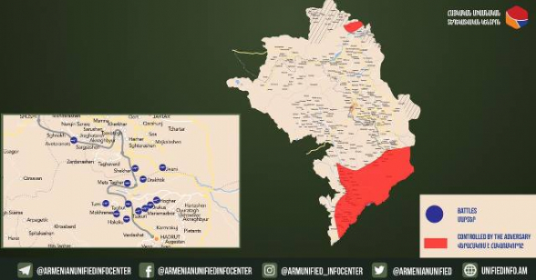 Обстановка на линии фронта: интерактивная карта