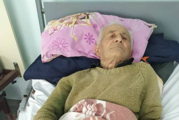Շուշիի հրթիռակոծության հետևանքով վիրավորված 90-ամյա Սերգեյ Հակոբյանի կյանքին վտանգ չի սպառնում