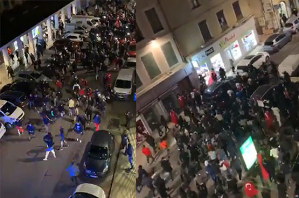 В ряде городов Франции турки пытались устроить ночью армянские погромы (видео)