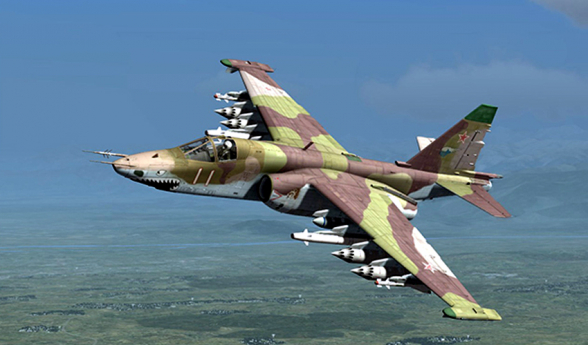 Минобороны опровергает сообщение о двух сбитых Су-25 Вооруженных сил РА