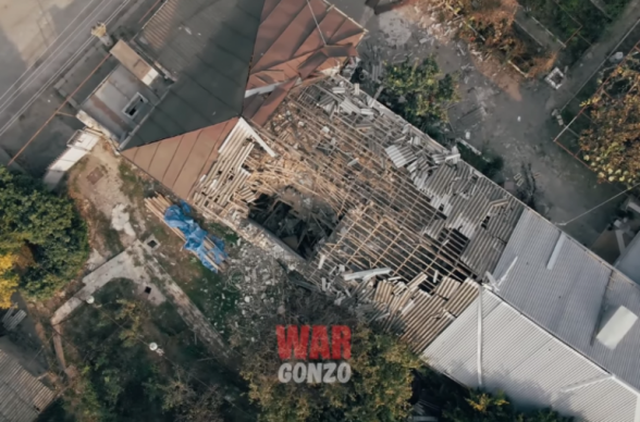 Последствия обстрела Мартуни (видео)