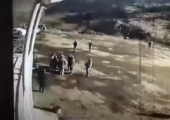 Появление азербайджанцев в общине Воротан в Сюнике попало на камеру (видео)