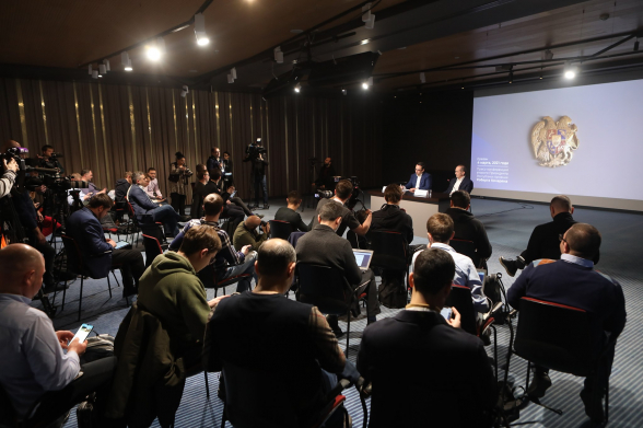 Роберт Кочарян дал пресс-конференцию ведущим российским СМИ (фото)