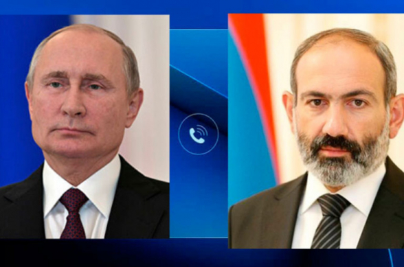 Пашинян информировал Путина о развитии внутриполитической ситуации в Армении в связи с назначенными на июнь внеочередными парламентскими выборами