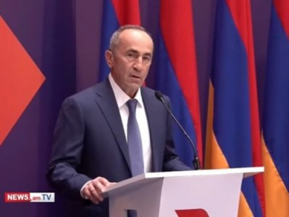 «Будьте уверены, все будет хорошо»: программная речь Роберта Кочаряна о формировании альянса «Армения» (видео)