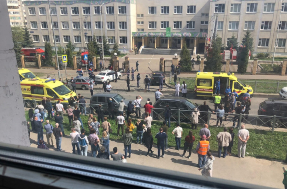 В Казани при стрельбе в школе погибли 9 человек (видео, фото)