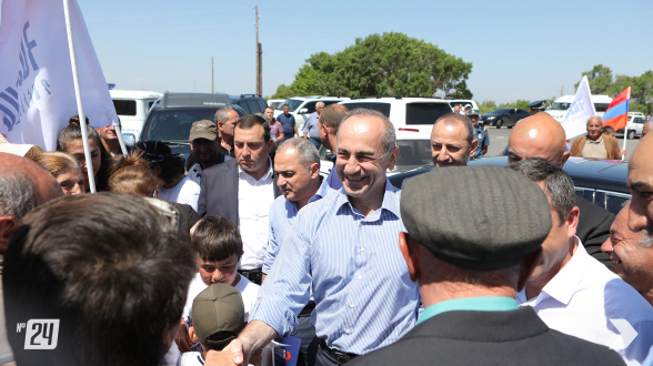 Предвыборная встреча блока «Армения» в общине Шоржа (фото)