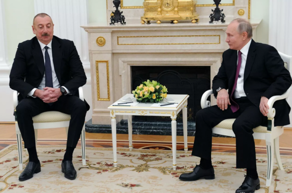 Путин и Алиев обсудили аспекты реализации трехсторонних договорённостей по Карабаху