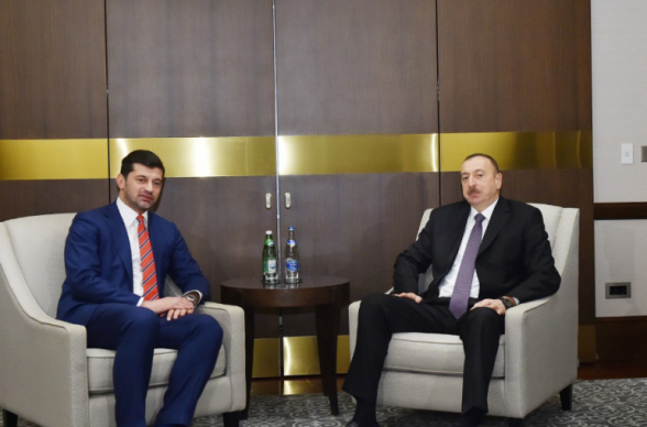 Мэр Тбилиси встретился с Алиевым
