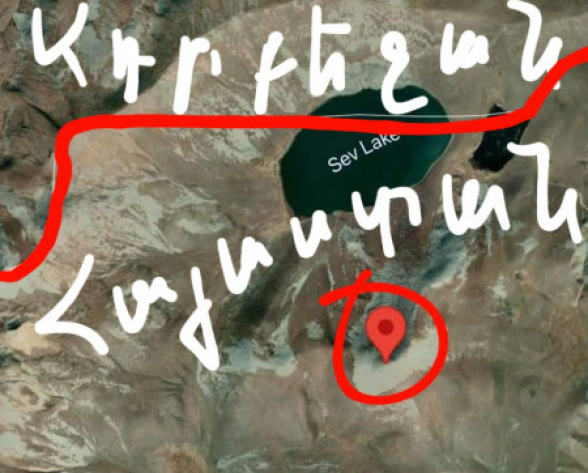 Վայելեք. ադրբեջանական դիրքը Հայաստանի Սյունիքի մարզի Սև լճի մոտ