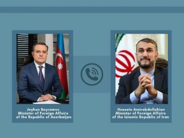 Իրանի և Ադրբեջանի ԱԳ նախարարները հեռախոսով քննարկել են «3+3» ձևաչափը