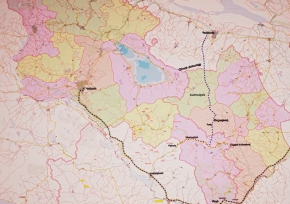 Как азербайджанцы будут добираться до Нахиджевана через Сюник: дорожная карта (видео)