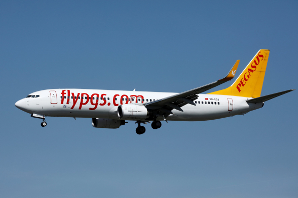 Турецкая компания «Pegasus» представила в КГА Армении заявку на рейсы Стамбул-Ереван
