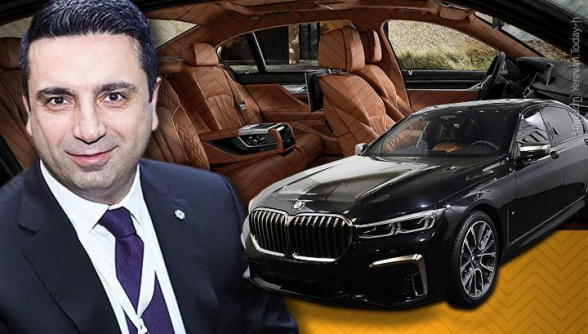 Ալեն Սիմոնյանի նոր ավտոմեքենան ապահովագրել են Խաչատուր Սուքիասյանի ընկերությունում․ այն արժեցել է 1.602.000 դրամ