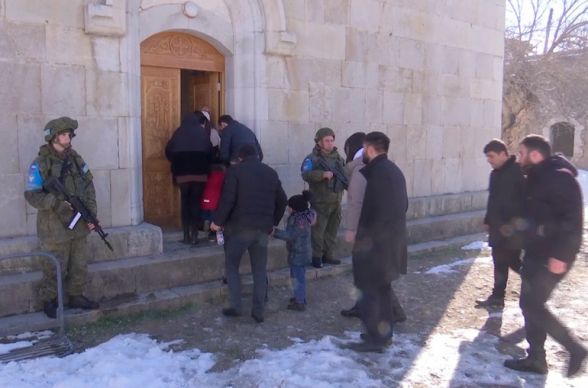 Более 150 паломников из Армении и Арцаха посетили монастырский комплекс Амарас