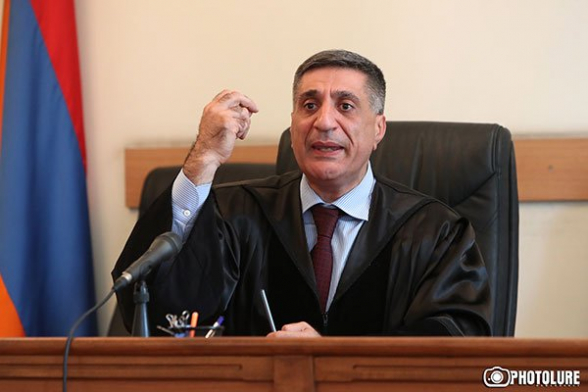 В отношении судьи Армена Даниеляна возбуждено дисциплинарное производство