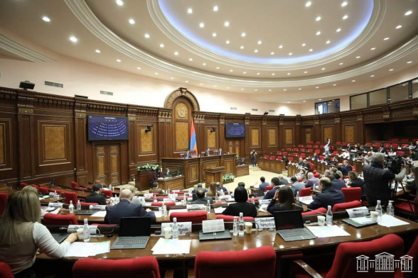 Заседание Национального собрания (видео)