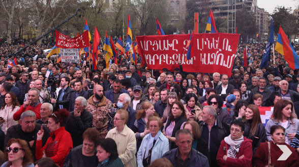 Митинг на площади Свободы во имя Армении и Арцаха (видео)