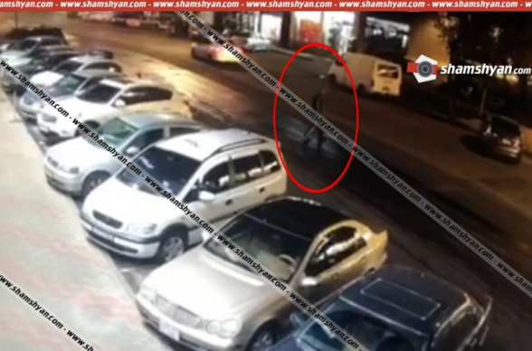 Երևանում տեսախցիկը ֆիքսել է՝ ինչպես է սև ավտոմեքենան վրաերթի ենթարկում հետիոտնին և դիմում փախուստի