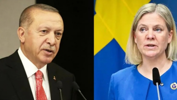 Эрдоган призвал Швецию отменить эмбарго на продукцию оборонпрома Турции