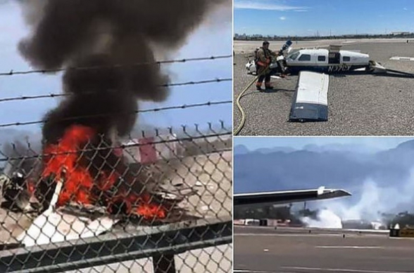 Ամերիկյան օդանավակայանում երկու ինքնաթիռ է բախվել․ կան զոհեր (տեսանյութ, լուսանկար)