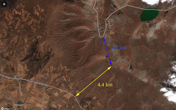 Թշնամին Հայաստան-Իրան միջպետական մայրուղուց 4,4 կմ-ի վրա է. ՊՆ-ն չի մեկնաբանում՝ հղում անելով պետական գաղտնիքին (լուսանկար)