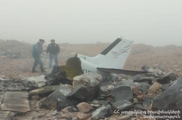 Ջրաբեր գյուղի տարածքում կործանված մասնավոր ինքնաթիռում եղել են միայն 2 օդաչուները․ Քաղավիացիայի կոմիտե