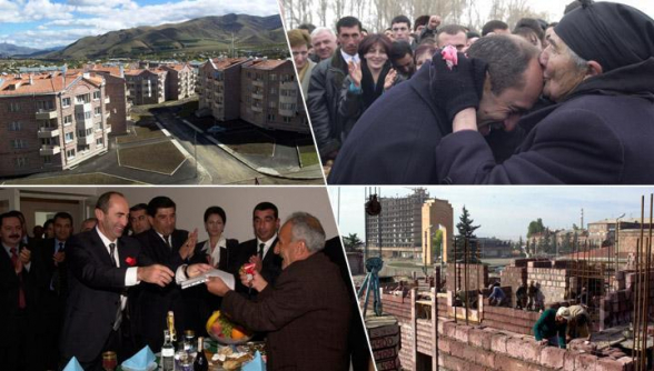 Зона бедствия при руководителях Армении: когда и какая работа была проделана