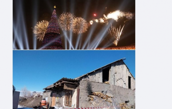 285 միլիոնով քաղաք են զարդարում, երբ առաջնագծի զինվորի կազառմեն գոմին համարժեք մի շինություն ա