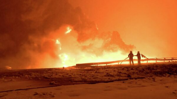 На газопроводе в Турции прогремел взрыв