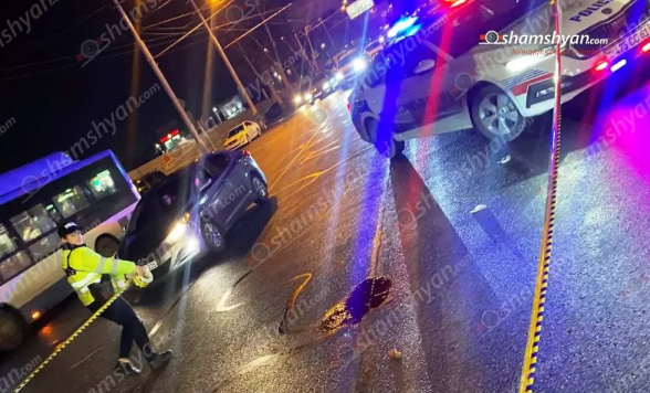 Երևանում Opel-ը վրաերթի է ենթարկել հետիոտնին, նա կրկնակի վրաերթի է ենթարկվել Mercedes-ի կողմից և հիվանդանոցի ճանապարհին մահացել