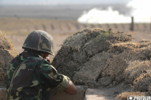 Ադրբեջանի ԶՈՒ զինծառայողը թիրախային մենահատ կրակոց է արձակել ՀՀ ԶՈՒ զինծառայողի ուղղությամբ (լուսանկար)