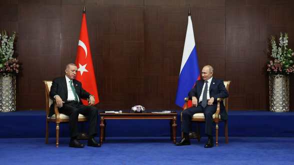 В Кремле подтвердили намерение Путина встретиться с Эрдоганом