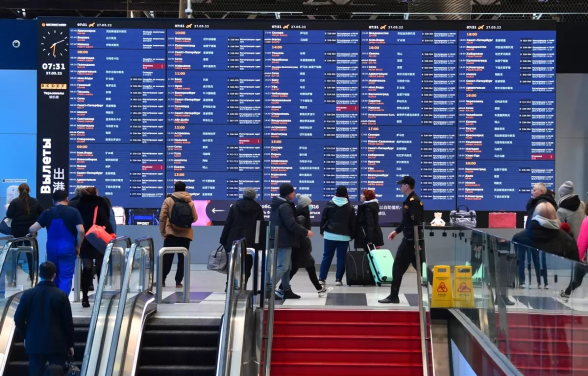 Свыше 30 рейсов задержаны или отменены в аэропортах Москвы