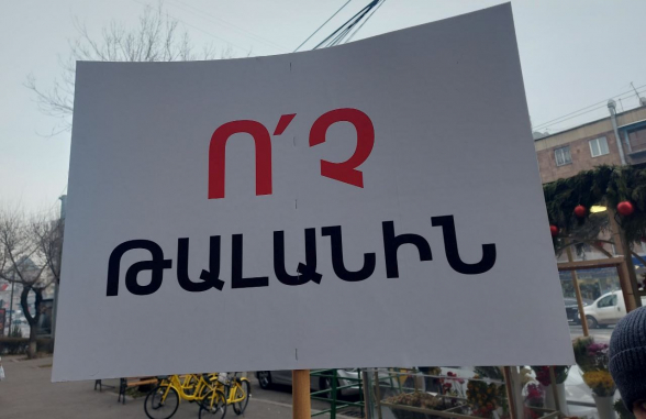 «Мать Армения» продолжает акции под лозунгом «Нет грабежу» (видео)