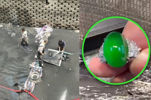 Չինացին հարսի համար նախատեսված $140,000 արժողությամբ մատանին գցել է անձրևատար համակարգը. 4 օր անց այն գտնելուց հետո, հրավառություն է կազմակերպել (լուսանկար)