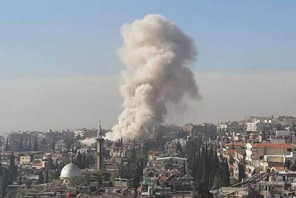 ВВС Израиля совершили авианелет на пригороды Дамаск