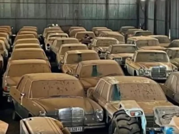 Հազվագյուտ Mercedes-Benze-ների լքված հավաքածուն աճուրդի կհանվի