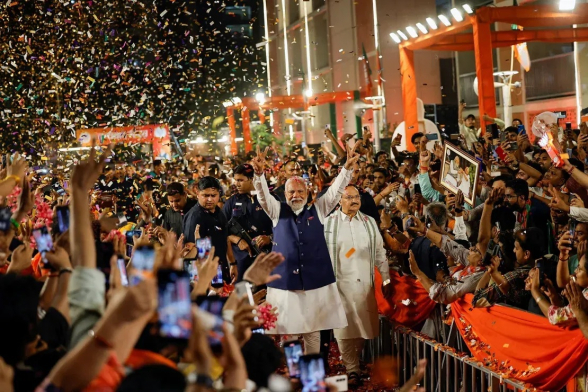 Премьер Индии объявил о победе на парламентских выборах