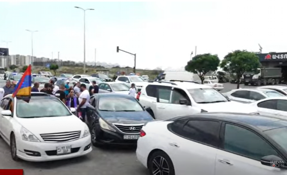 Автопробег в Ванадзор (видео)