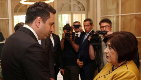 Հայաստանի Ազգային ժողովի նախագահն ու Ադրբեջանի Միլի մեջլիսի նախագահը կհանդիպեն