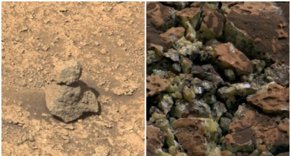 Քարե «ձնեմարդ» և ծծմբի մաքուր բյուրեղներ Մարսի վրա․ Perseverance-ի և Curiosity-ի ուշագրավ բացահայտումները