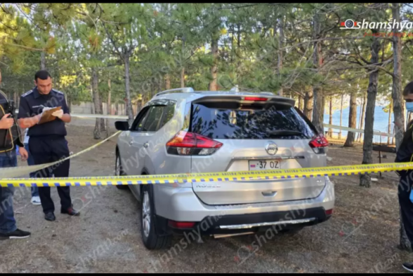 Սևանի ափամերձ տարածքում կայանված «Nissan Rogue»-ում հայտնաբերվել է տղամարդու մարմին