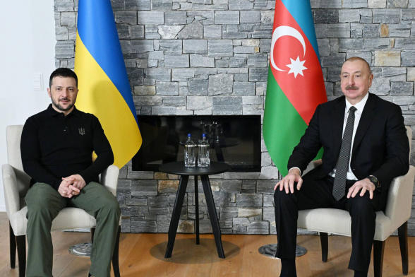 Алиев и Зеленский встретились в Давосе