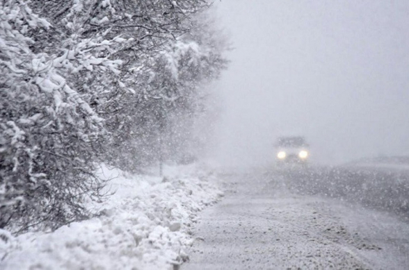 Թալինի, Արթիկի, Վայքի և Ճամբարակի տարածաշրջաններում թույլ ձյուն է տեղում