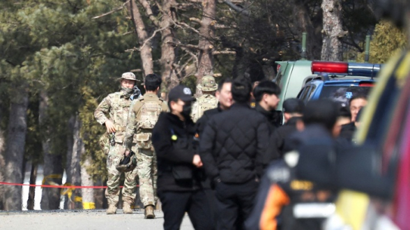 В южнокорейском городе у границы с КНДР снаряд попал в жилой дом