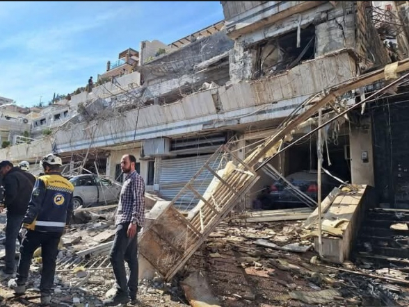 Израиль ударил по жилому району на северо-западе Дамаска