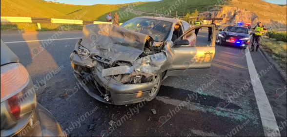 Կոտայքի մարզի «Չայնիի» ոլորաններում բախվել են «Mercedes»-ը, «Mitsubishi»-ին և «Fiat»-ը․ կան վիրшվորներ